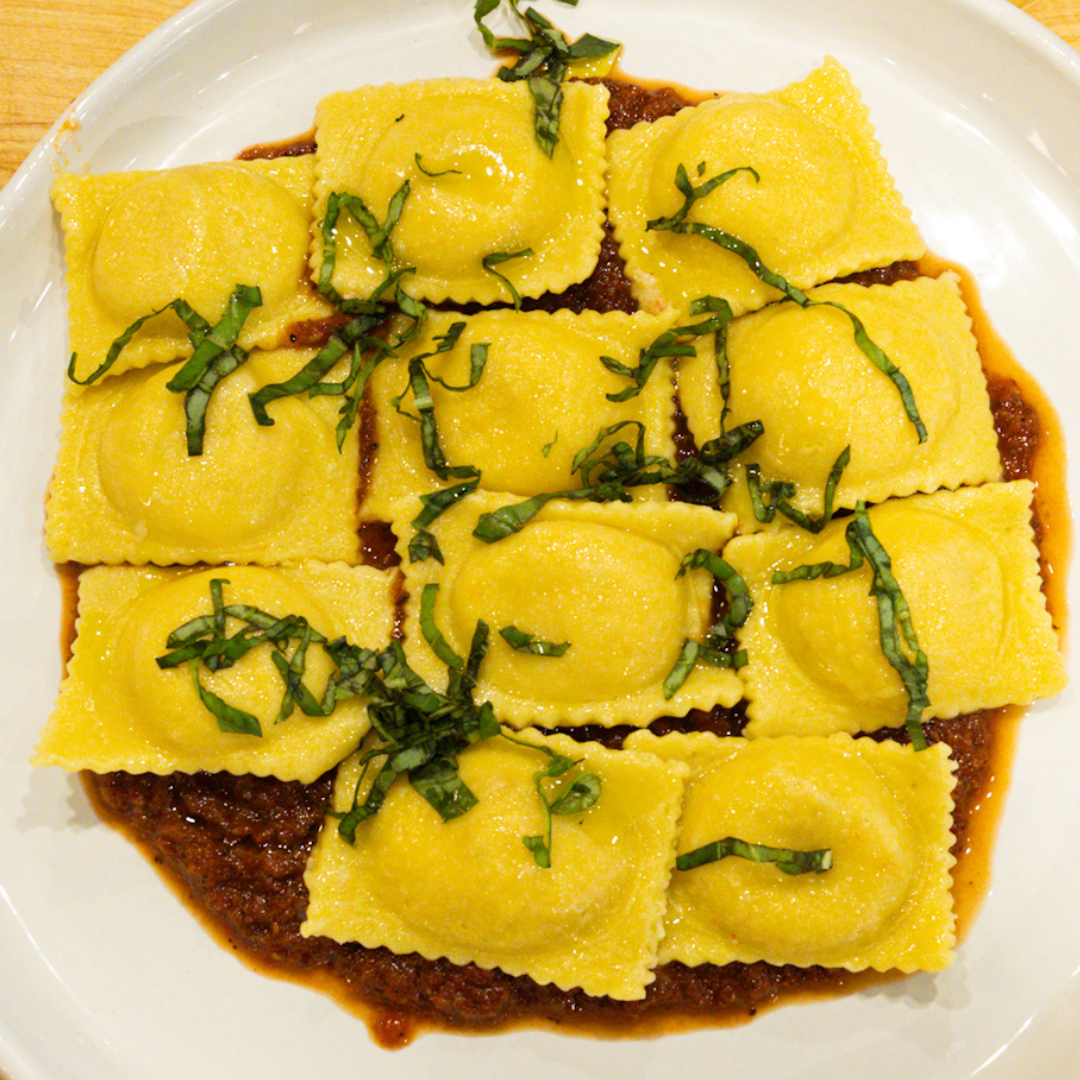 BRUSCHETTA RAVIOLI