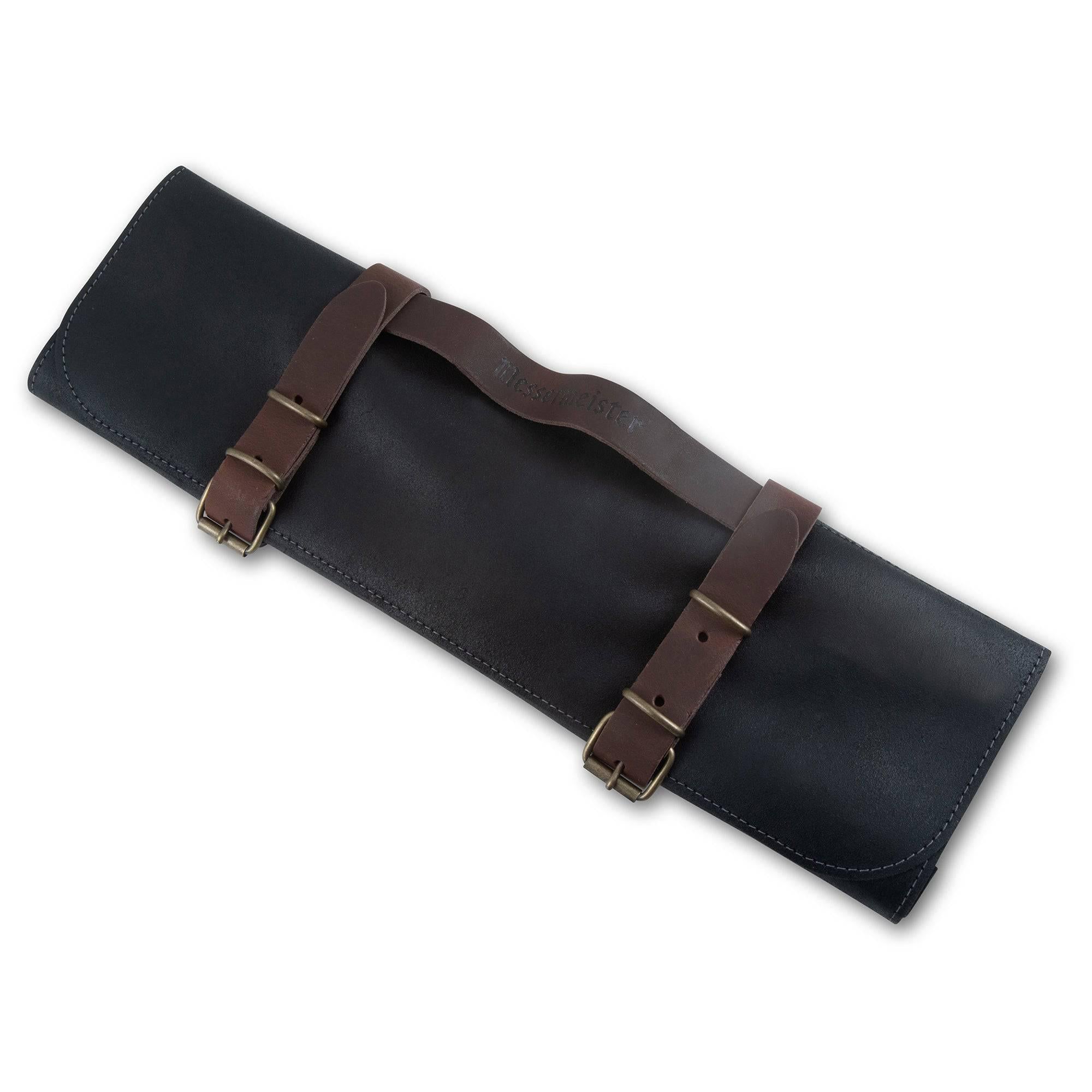 Vintage Leather Knife Roll