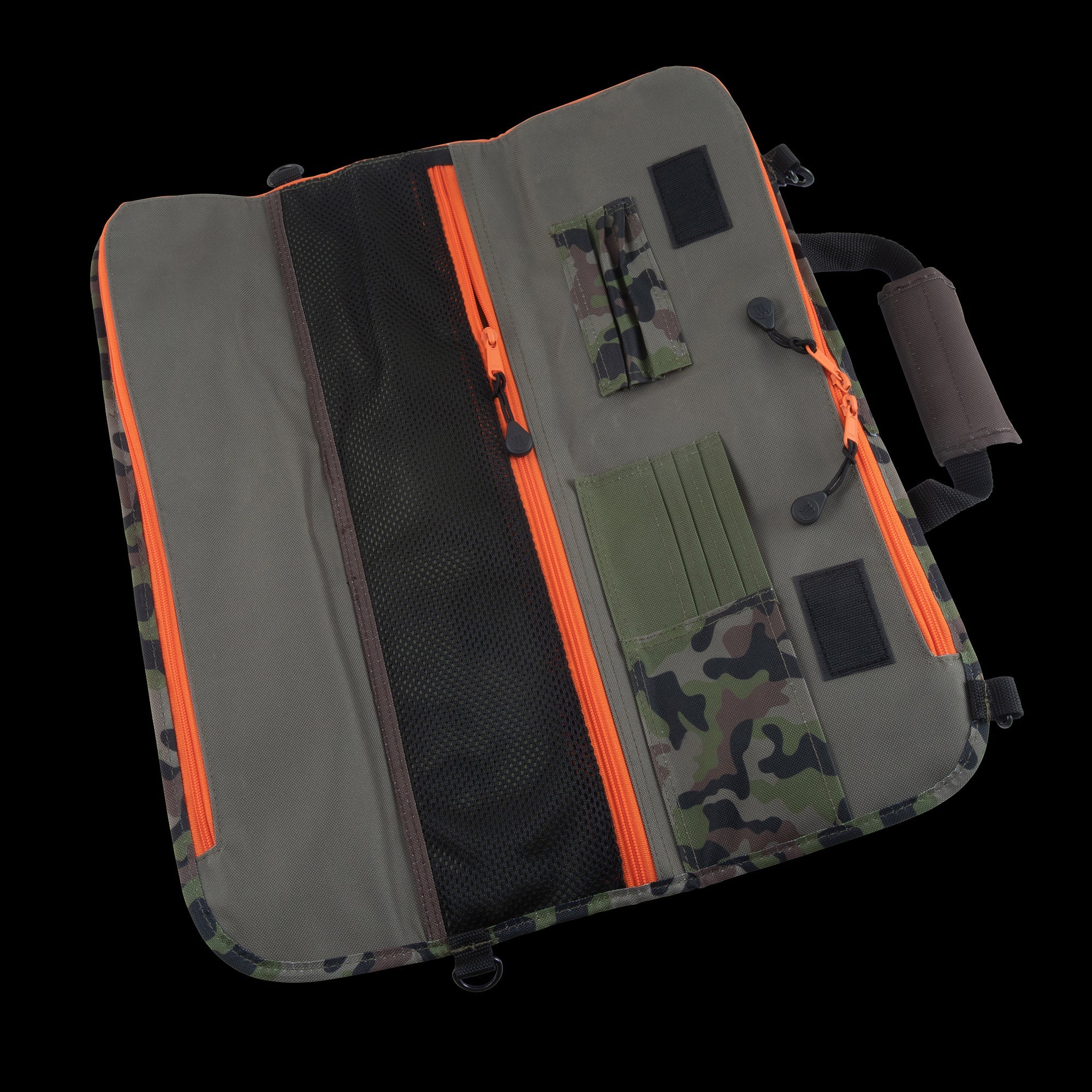 Messermeister | 8 Pocket Padded Print Knife Luggage - Camouflage