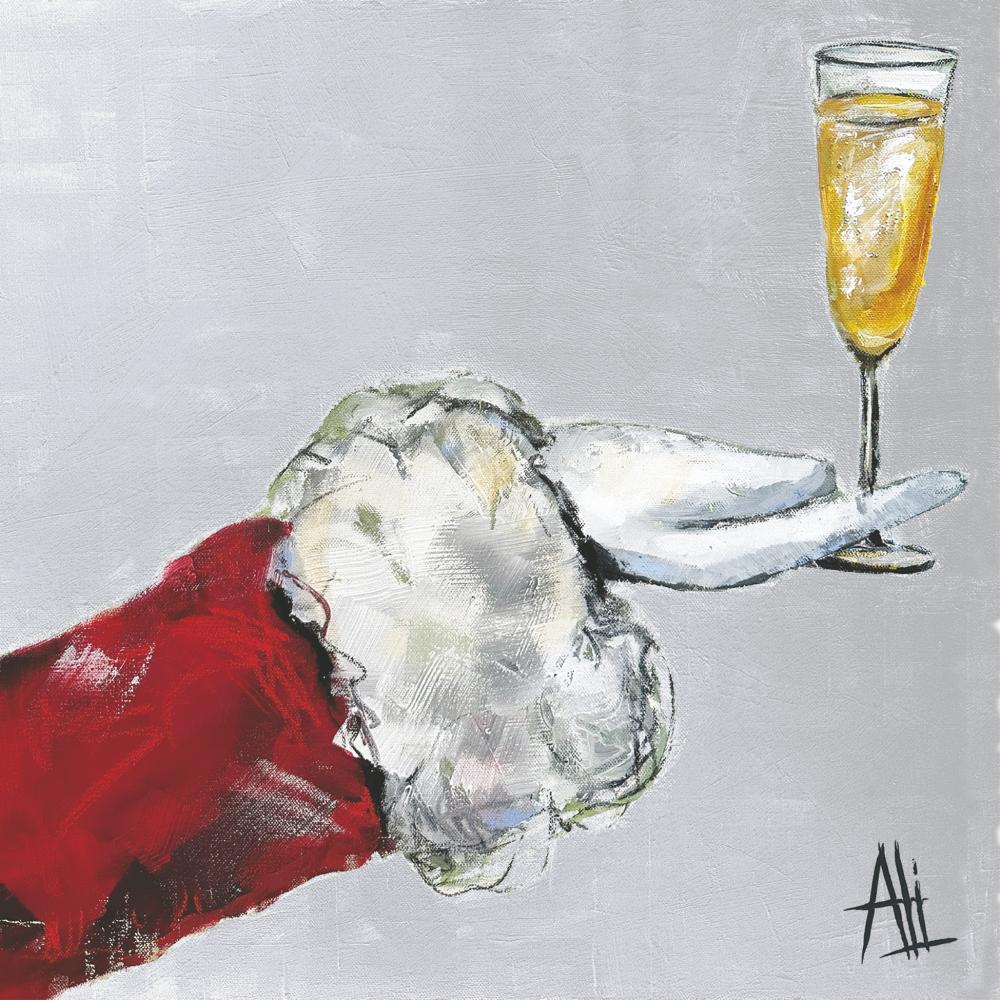 LUNCH- CHEERS TO SANTA