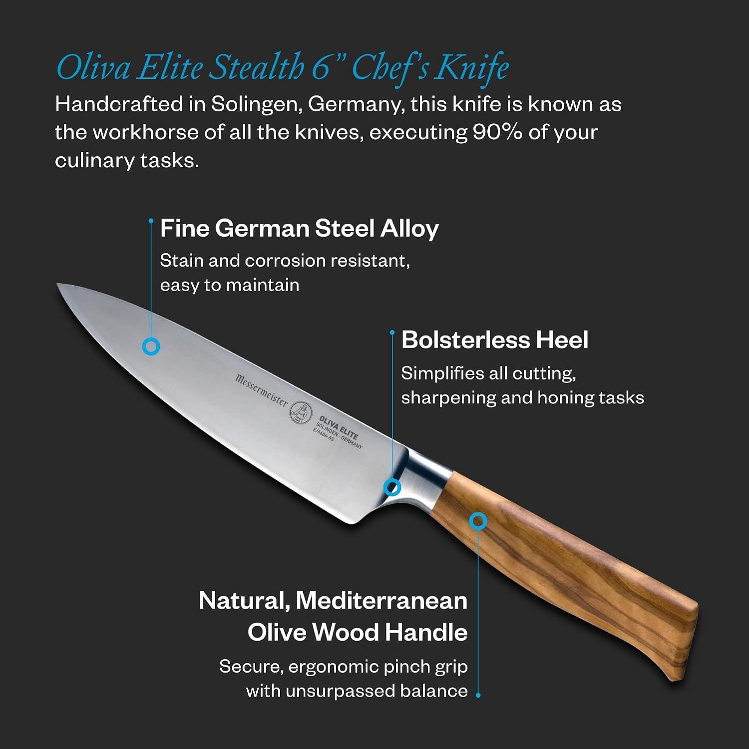 Oliva Elite 6" Chef