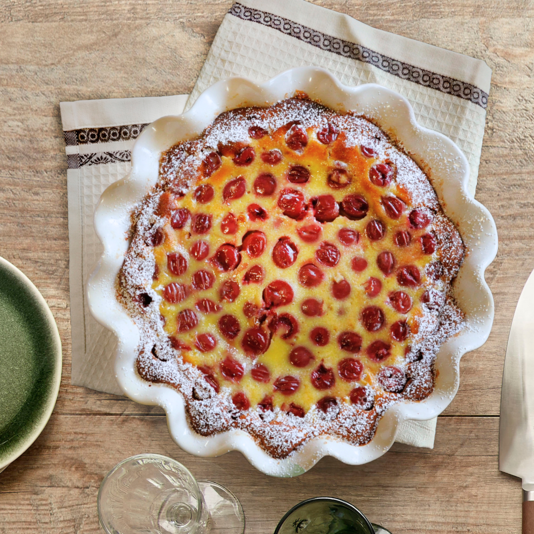 Emile Henry | Deep Ruffled Pie Dish