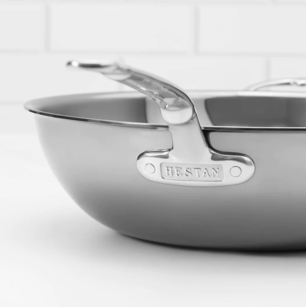 Hestan | NanoBond Chef's Pan with Helper 7.5 QT