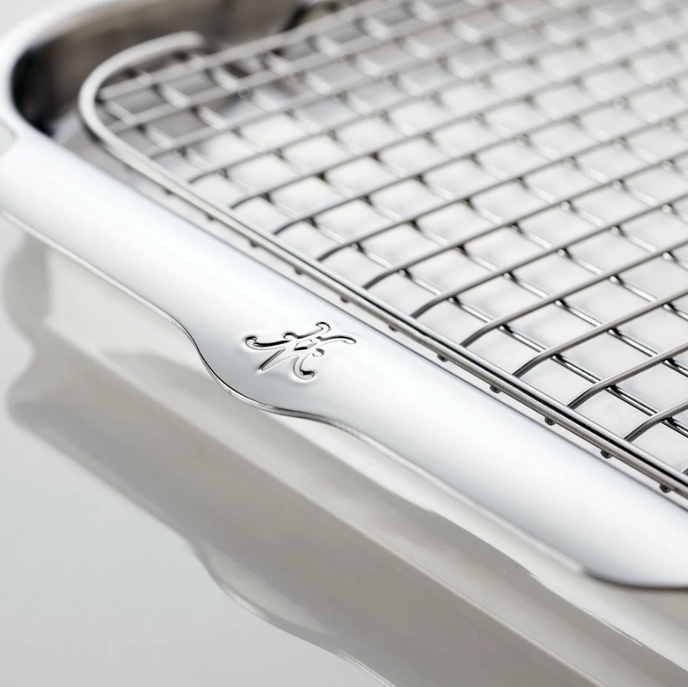 Hestan | Provisions OvenBond 2 Piece Quarter Sheet Pan with Rack