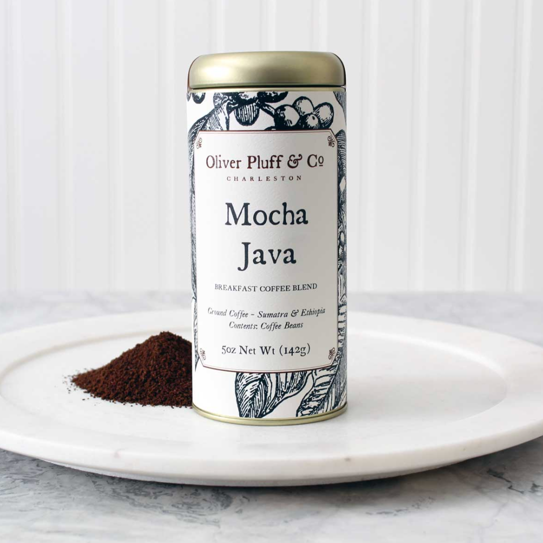 Mocha Java Ground Coffee Tin