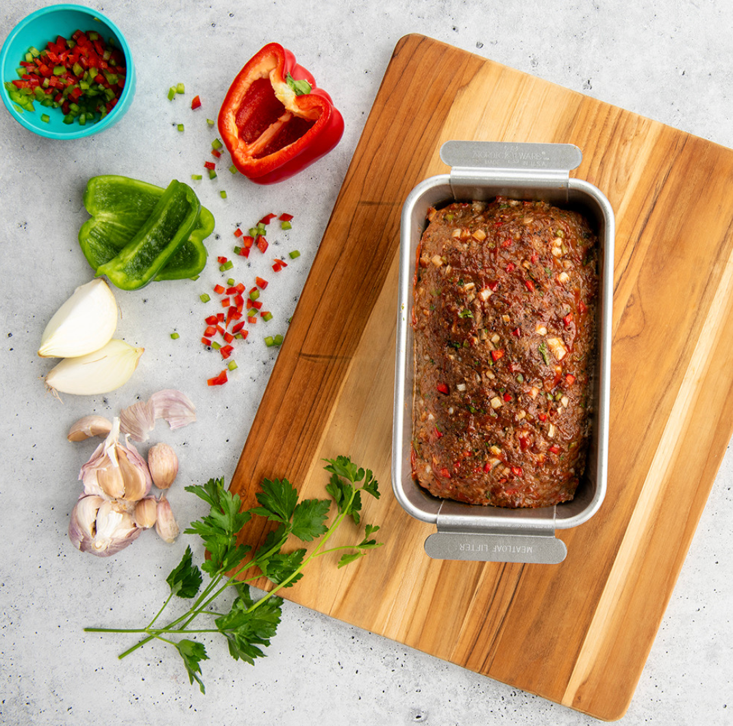 Nordic Ware | Meatloaf Pan with Lifting Trivet