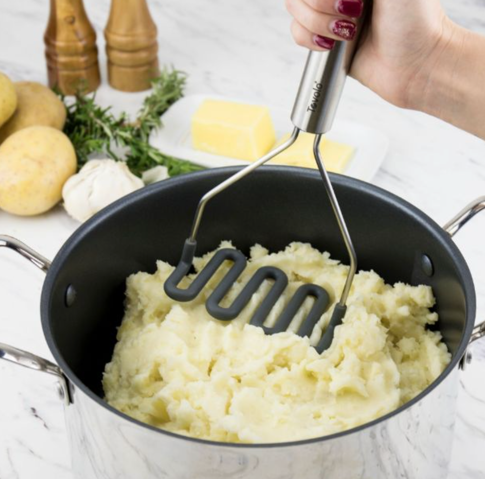 Tovolo | Silicone Potato Masher - Charcoal