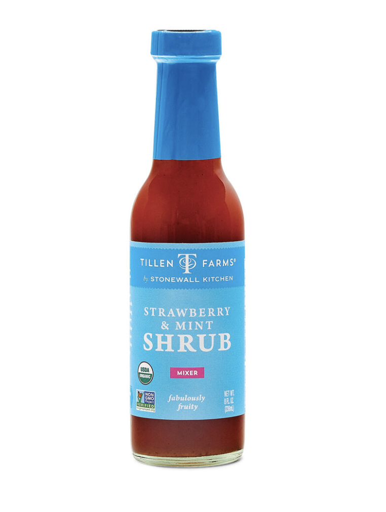 Organic Strawberry & Mint Shrub
