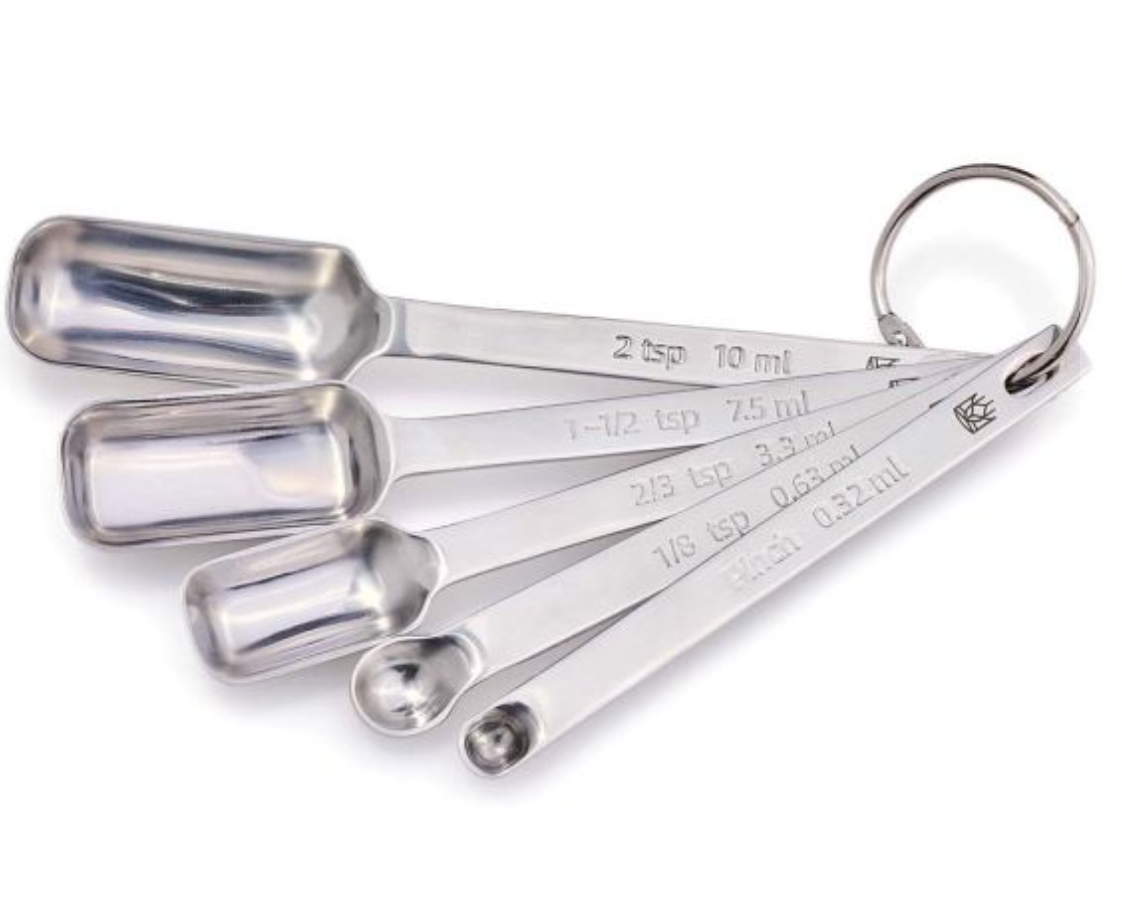 Odd-Sized Measuring Spoons - 5 piece set