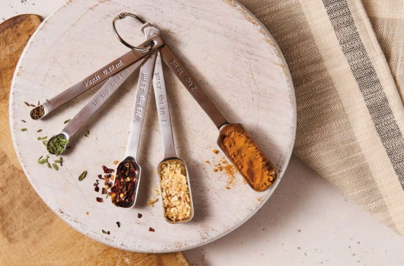 Odd-Sized Measuring Spoons - 5 piece set