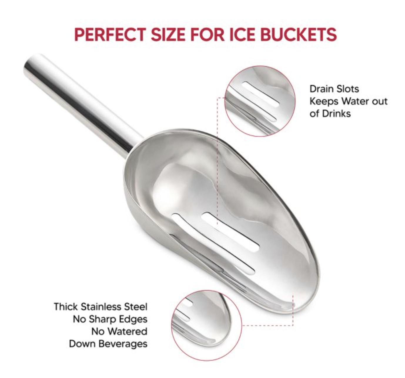 Slotted Ice Scoop