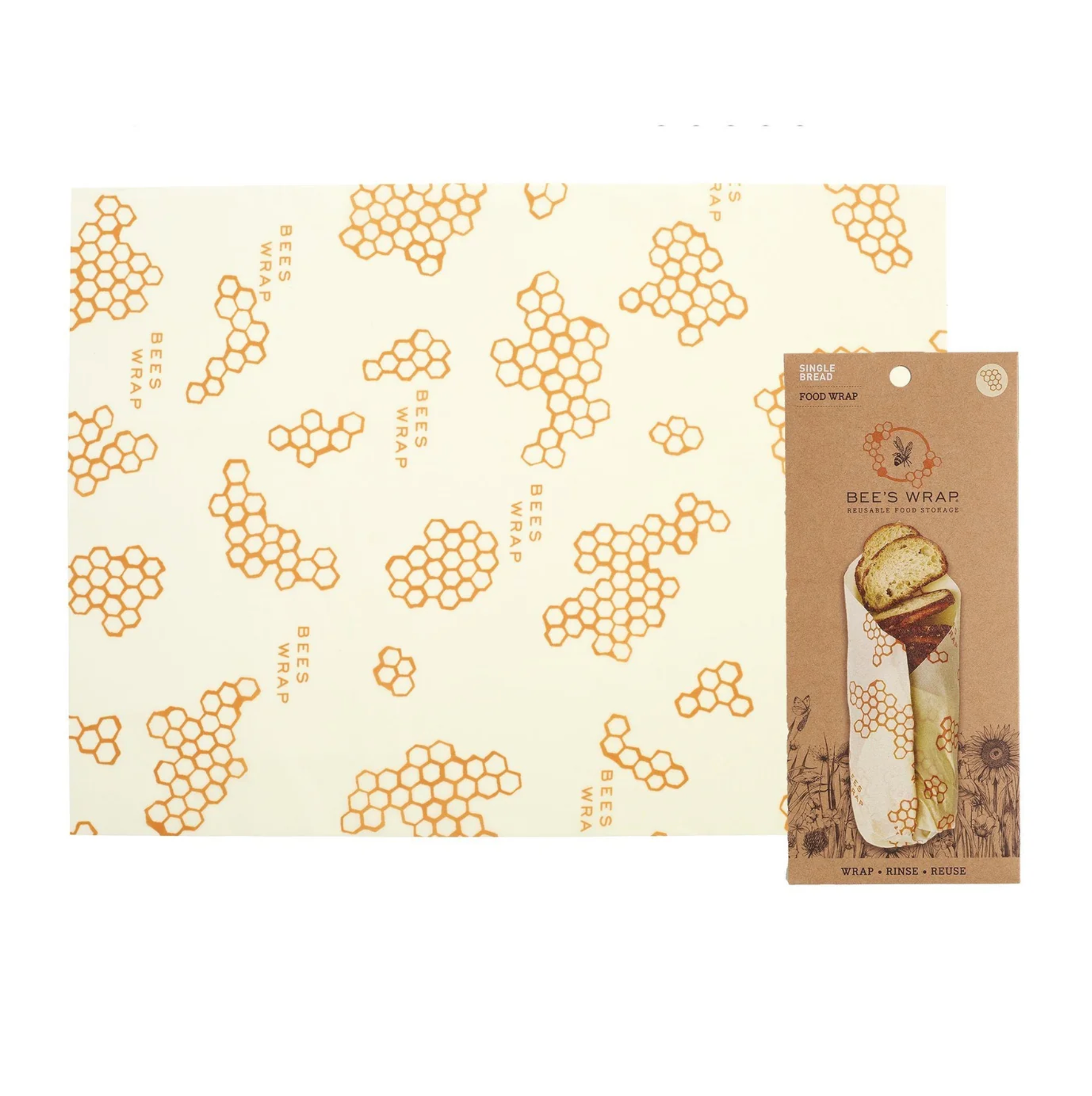Bee's Wraps | Bread Wrap - Honeycomb
