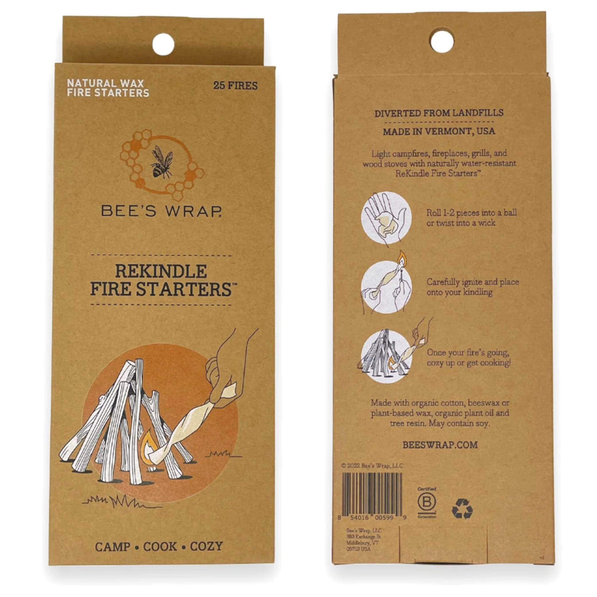 Bee's Wraps | ReKindle® Fire Starters