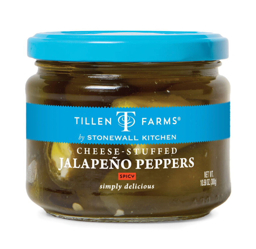 Cheese-Stuffed Jalapeño Peppers