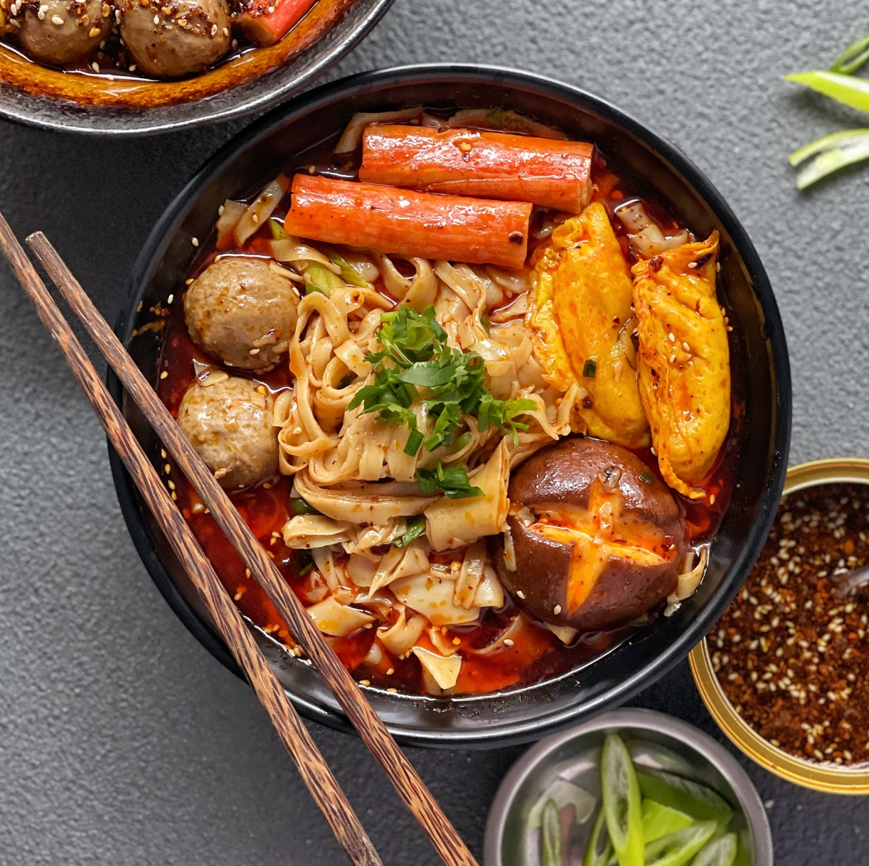 Spicy HotPot Thick Cut Noodles