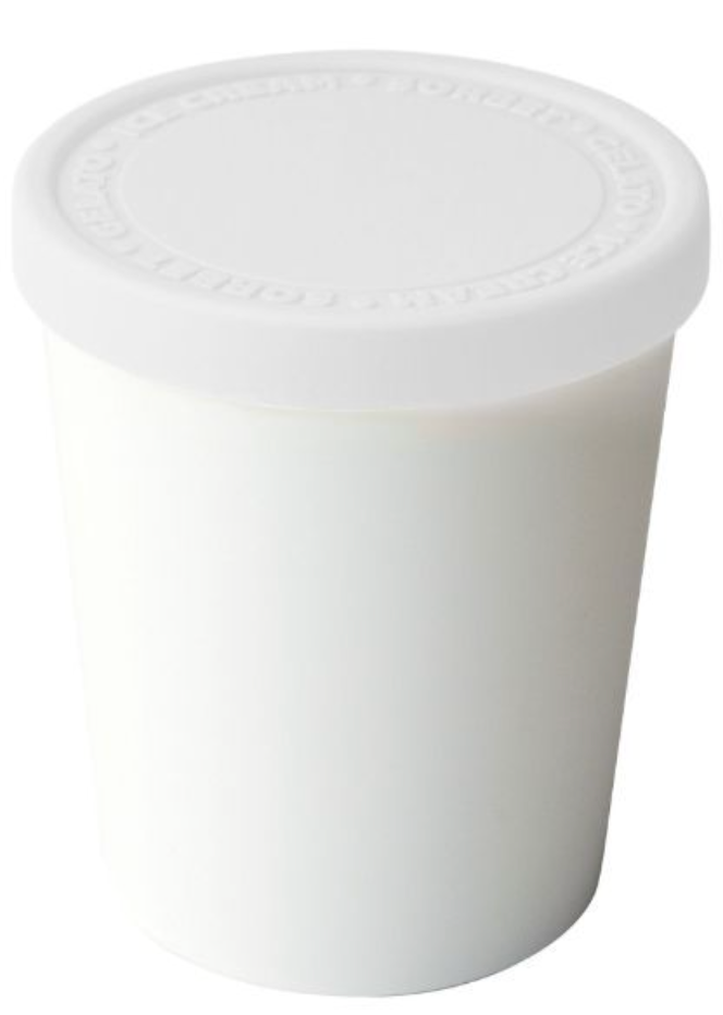1 Quart Sweet Treats Tub - White