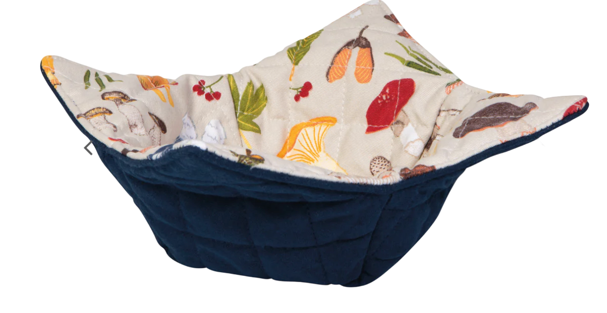 Field Mushrooms Bowl Cozy
