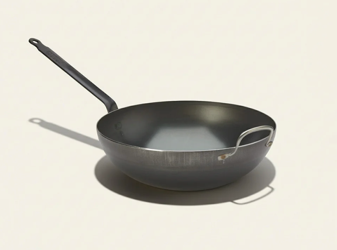 De Buyer | Blue Carbon Steel Wok