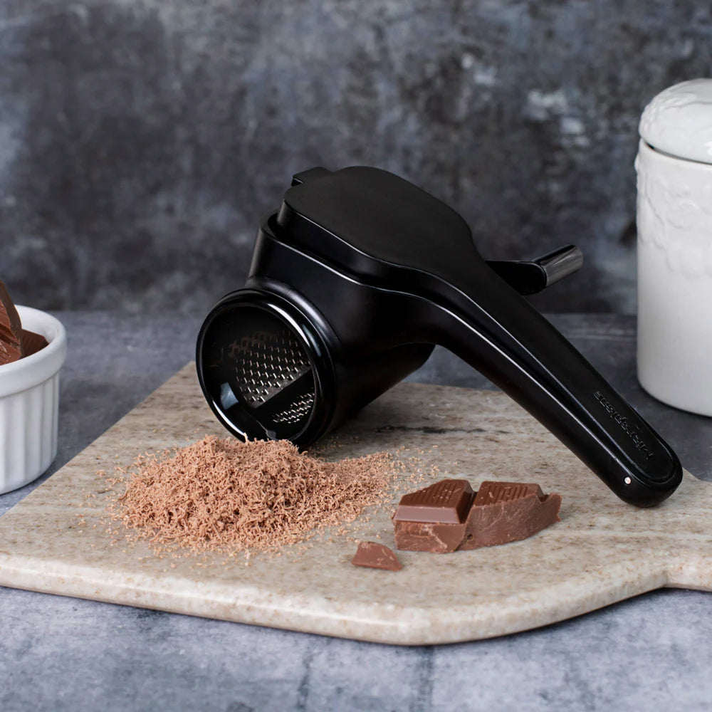 Microplane | Professional Handheld Rotary Cheese Grater