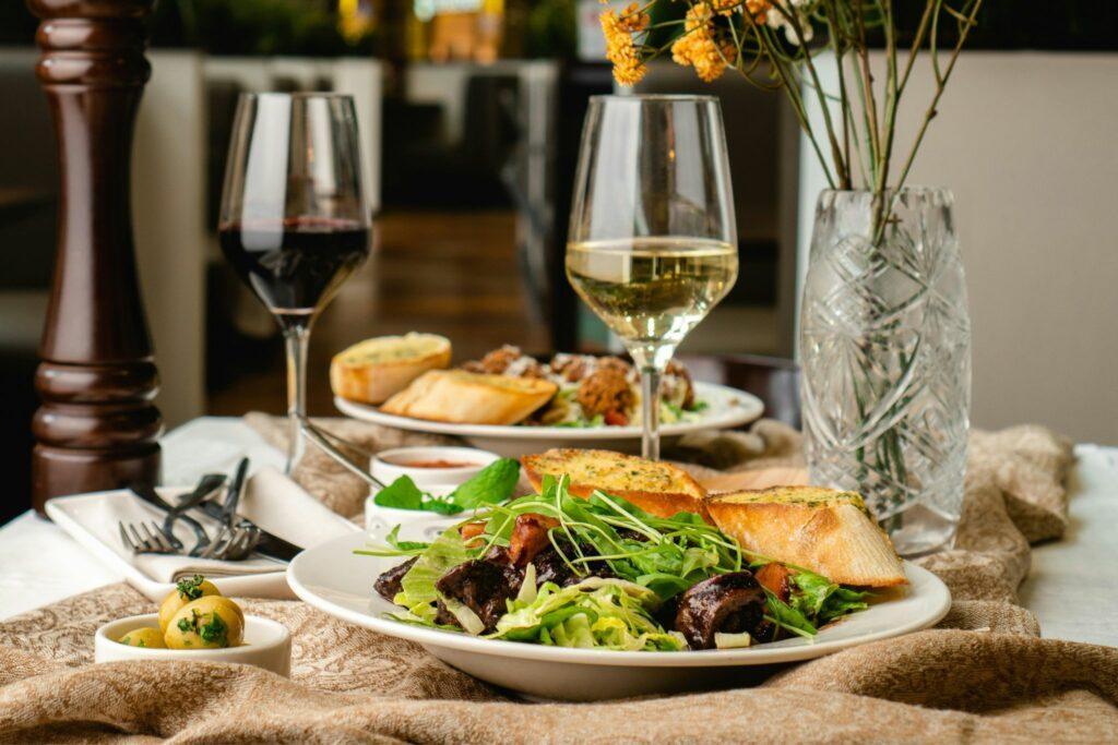 Salads and Sips Wine Pairing <br> August 27th