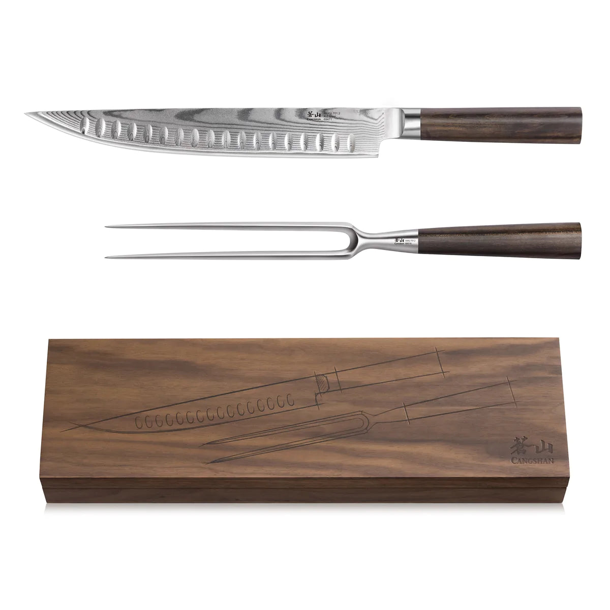 Cangshan | Haku Series 2-Piece Carving Set