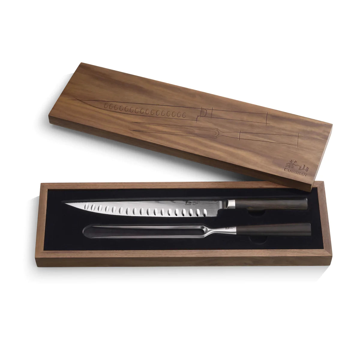 Cangshan | Haku Series 2-Piece Carving Set