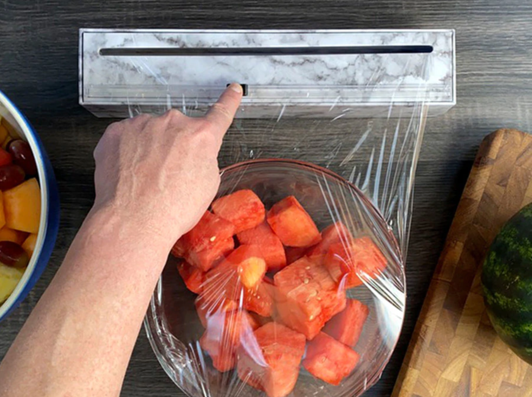 ChicWrap | Dispenser Marble Plastic Wrap