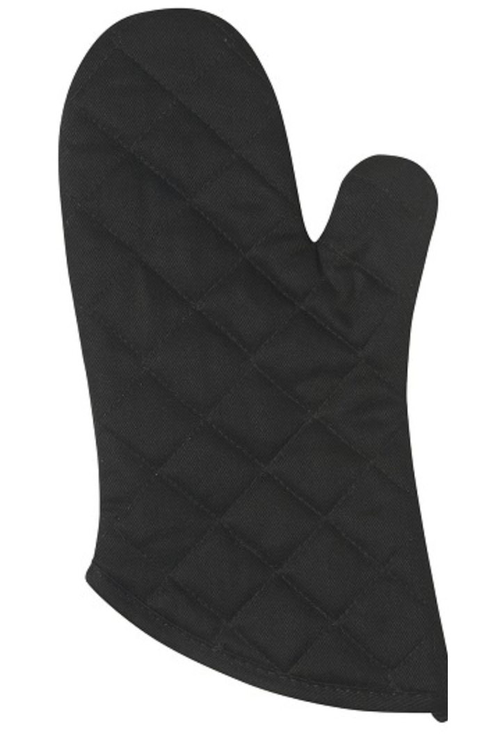 Black Superior Oven Mitt