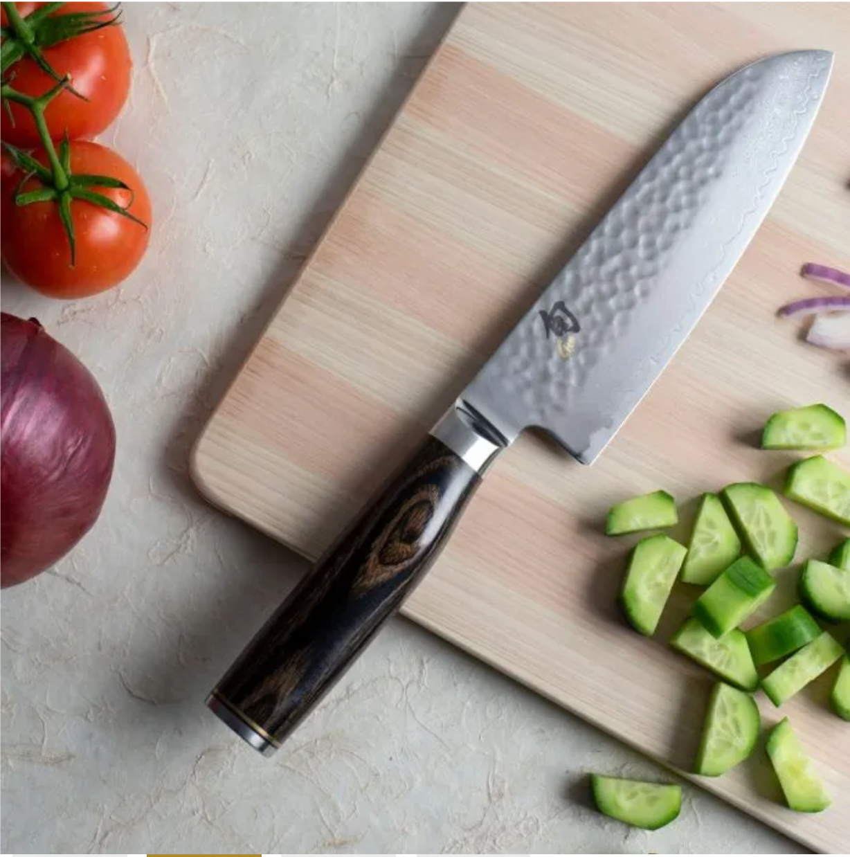 Shun | Premier Santoku 7"