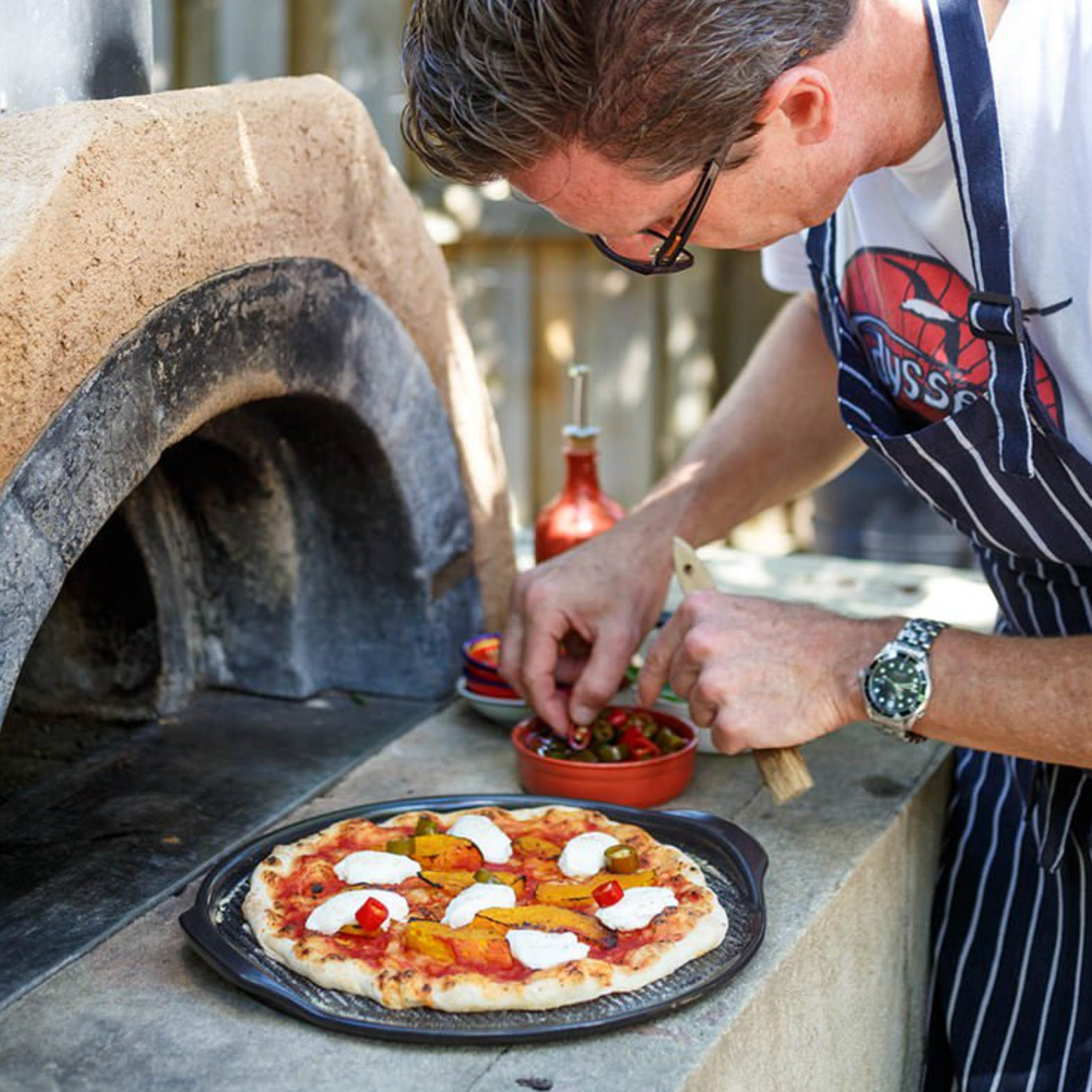 Emile Henry | Ridge Pizza Stone 14"