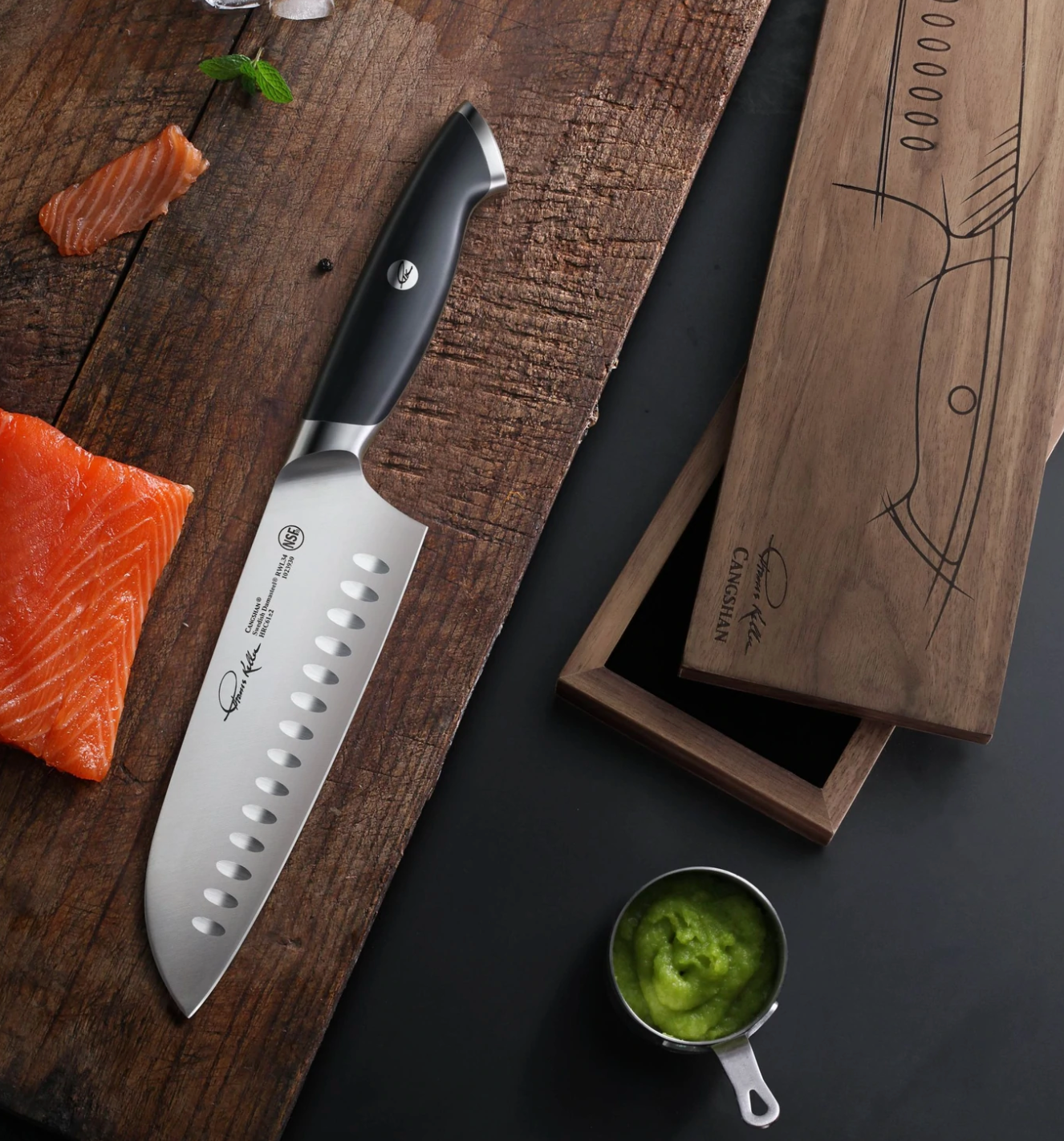 Cangshan | TK Series 7" Santoku Knife with Box