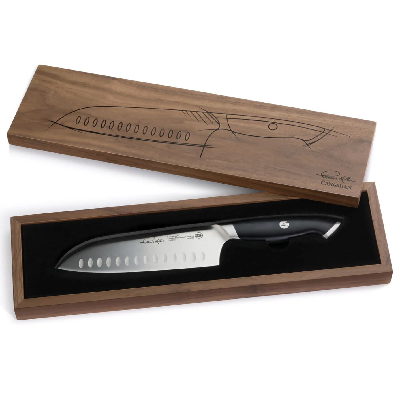 Cangshan | TK Series 7" Santoku Knife with Box