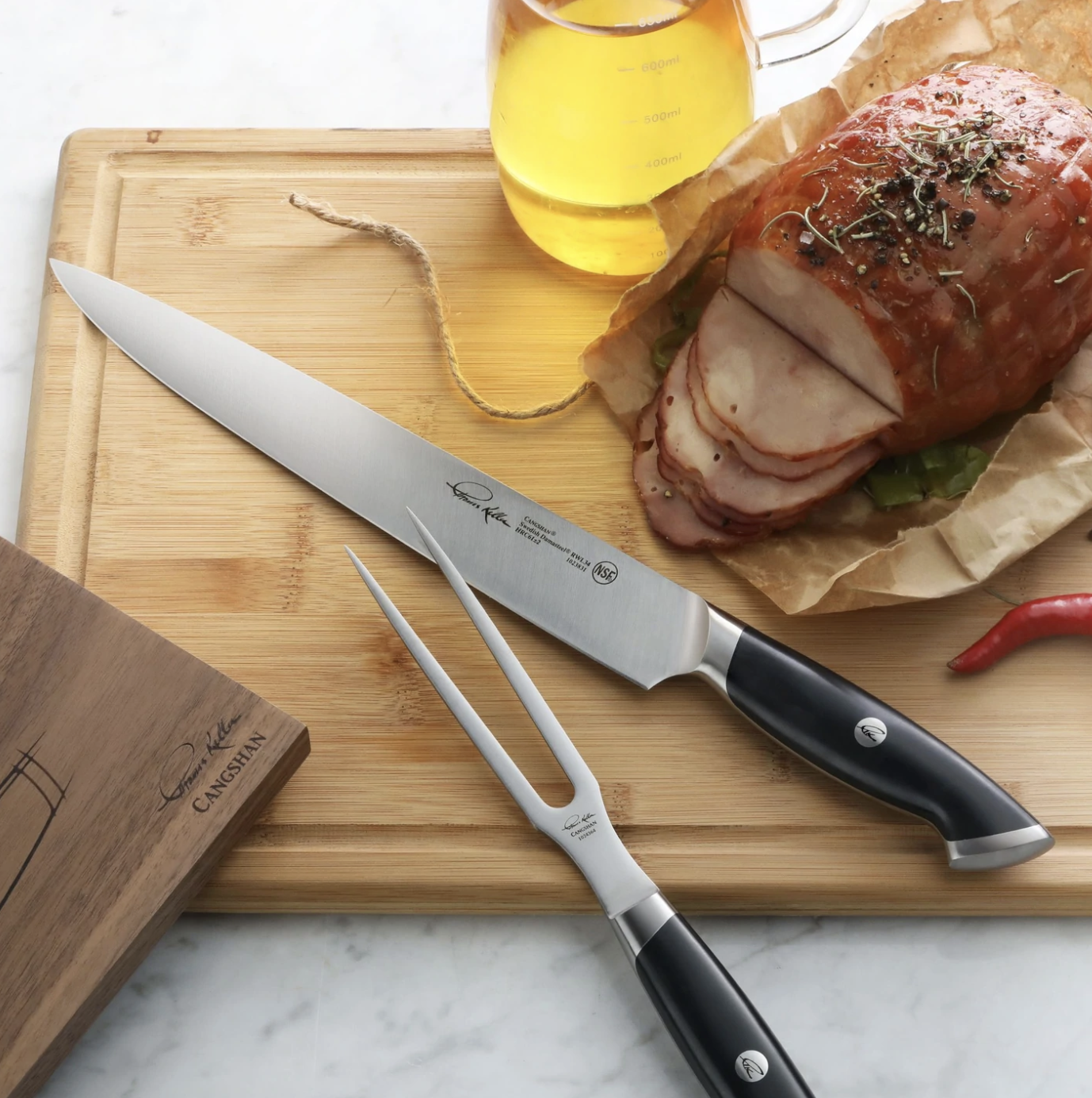 Cangshan | TK Series 2 Piece Carving Knife Set with Box