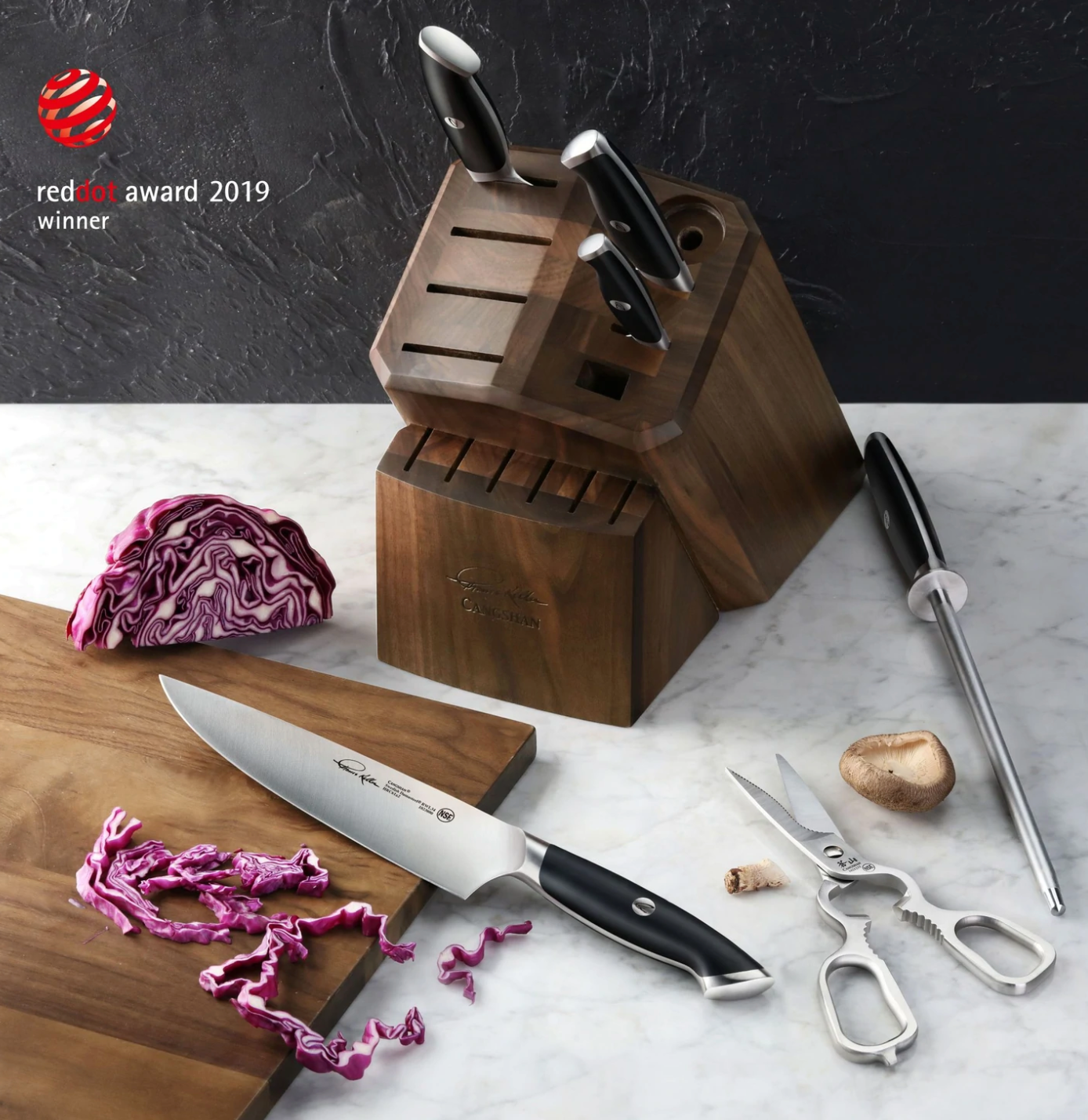 Cangshan | TK Series 7 Piece Knife Block Set