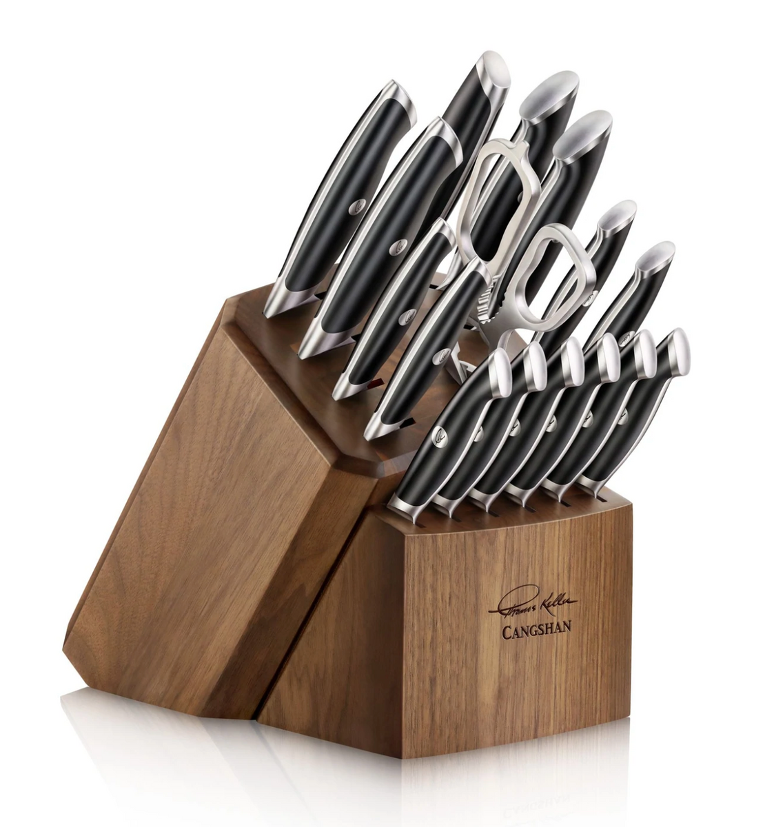 Cangshan  TK Series 17 Piece Knife Block Set – Plum's Cooking Company