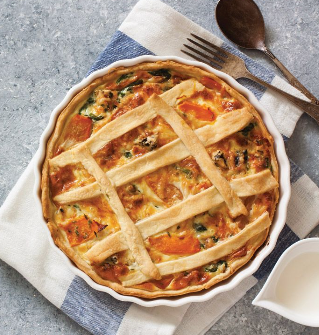 Quiche Round 10"