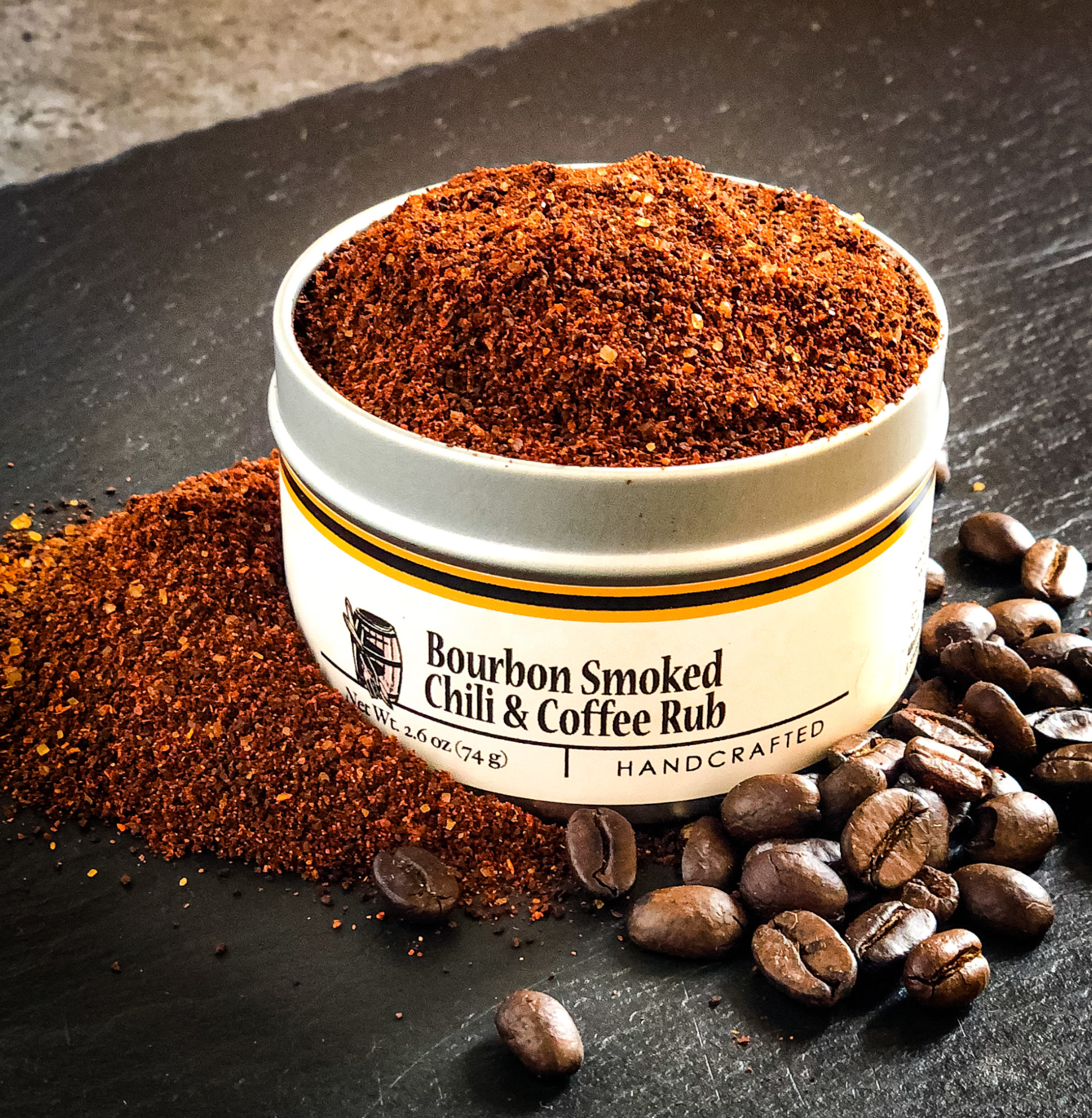 Bourbon Barrel Foods | Smoked Chili & Coffee Rub