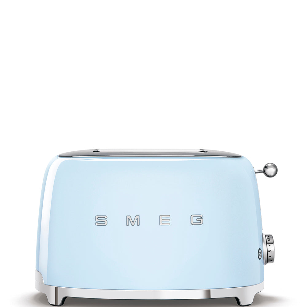 Smeg | 2x2 Slice Toaster, Pastel Blue