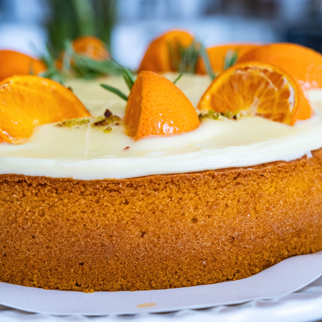 Blood Orange Olive Oil Cake