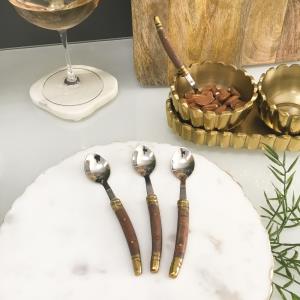 Wood Handle Coffee Spoons