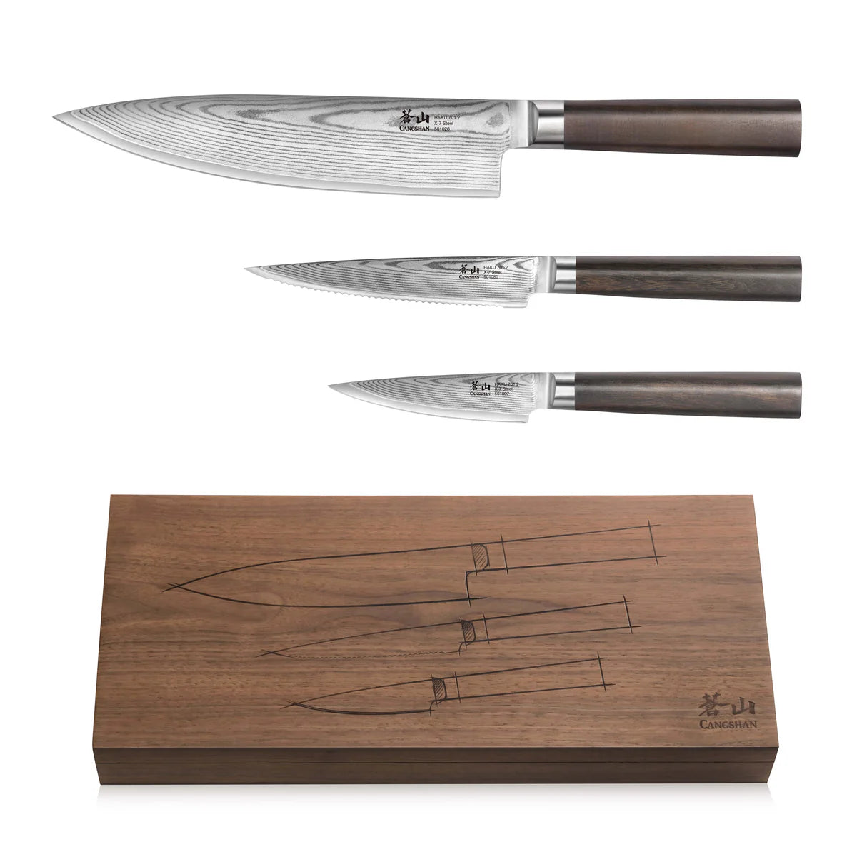 Cangshan | Haku Series 3-Piece Starter Set with Box