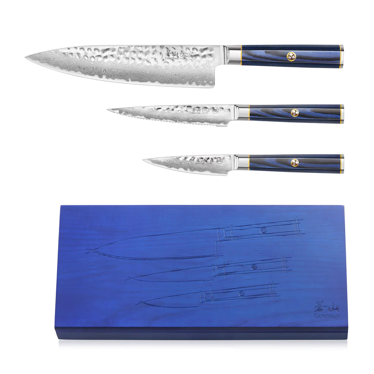 Cangshan | Kita Series 3-Piece Starter Knife Set with Box