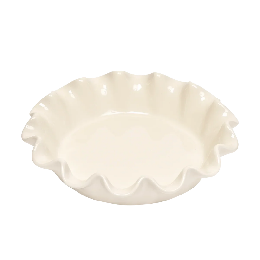 Emile Henry | Deep Ruffled Pie Dish