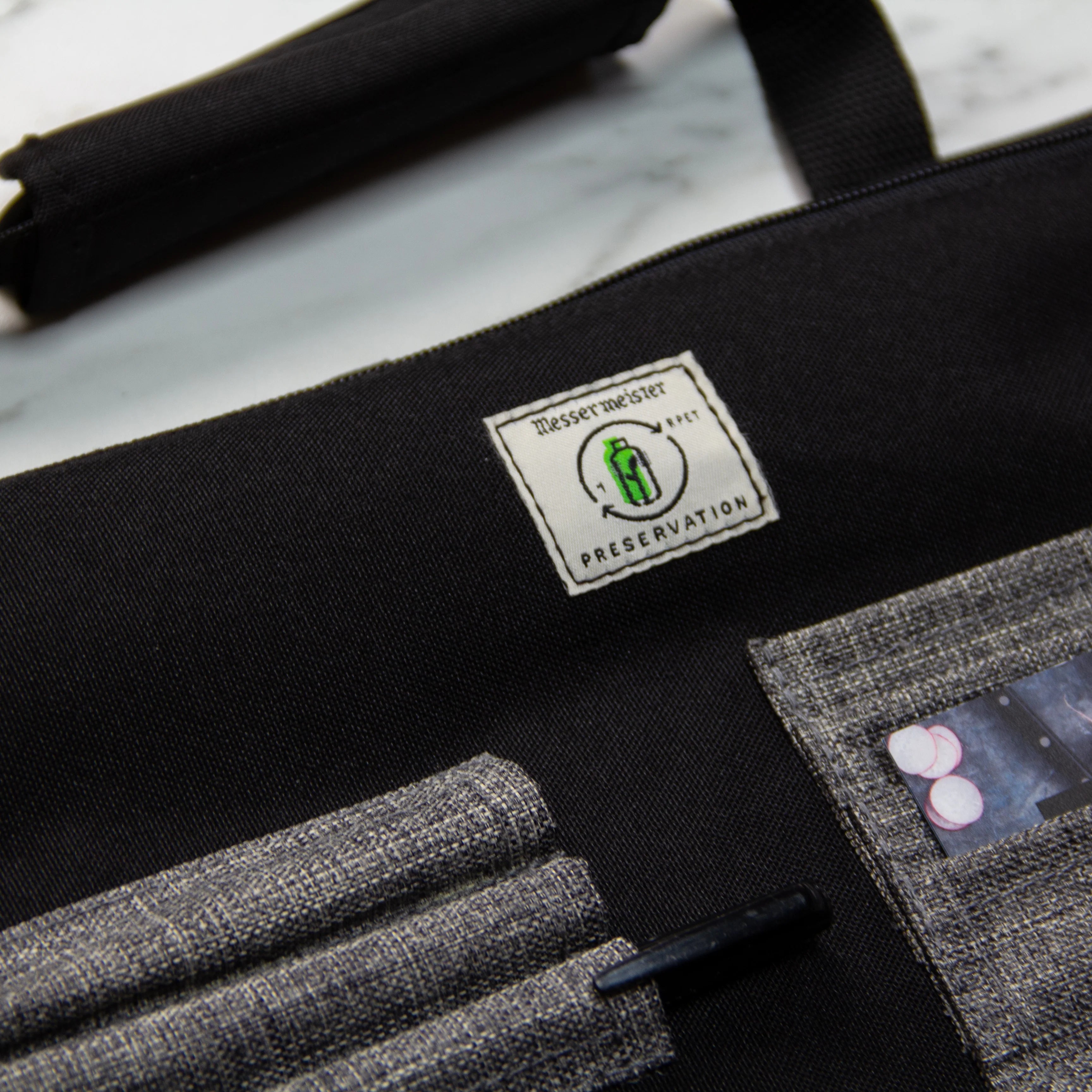 Messermeister | Preservation 12 Pocket Black Knife Roll
