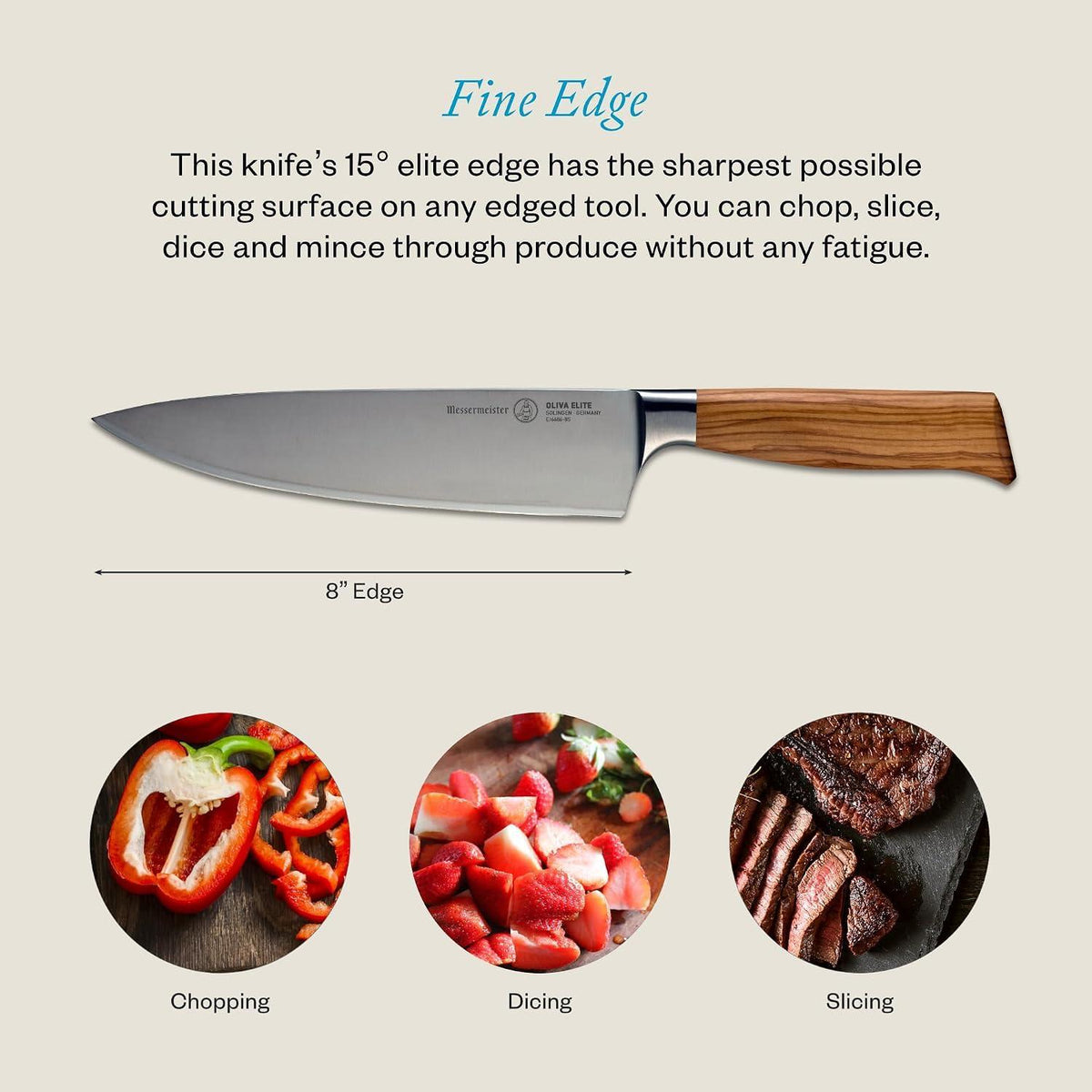 Oliva Elite 8" chef