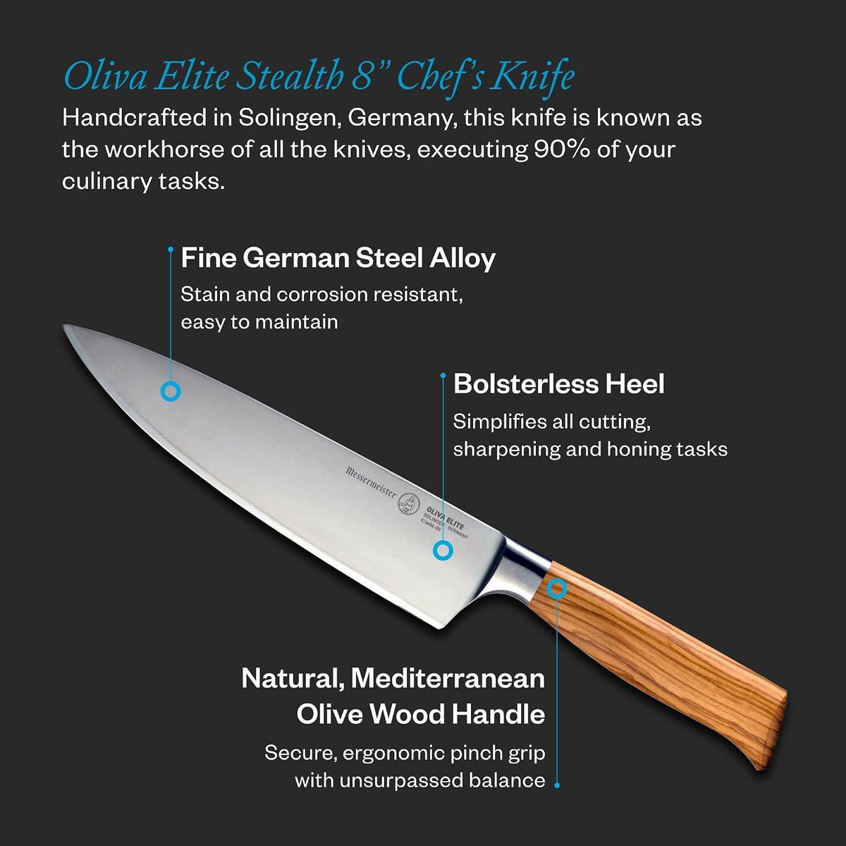 Oliva Elite 8" chef