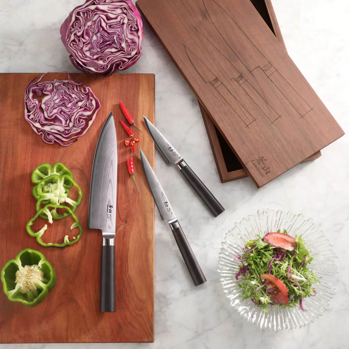 Cangshan | Haku Series 3-Piece Starter Set with Box
