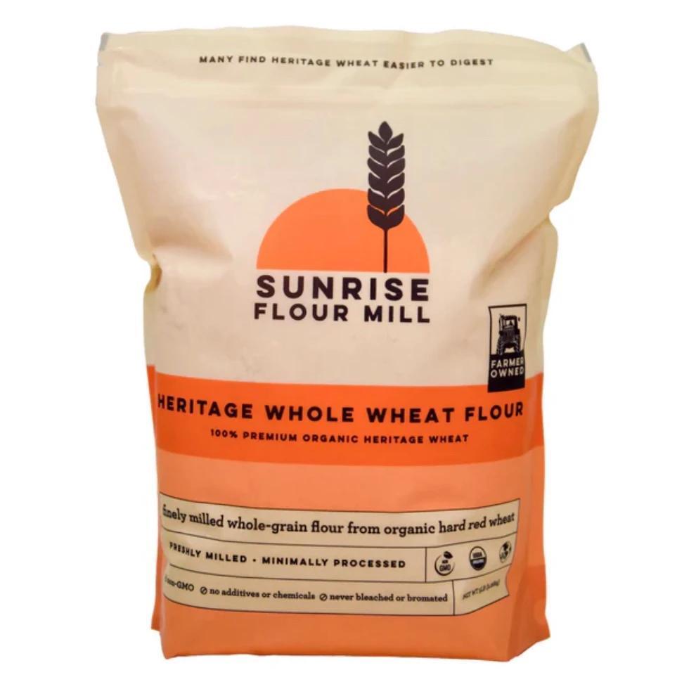 Sunrise Flour Mill- Heritage Whole Wheat Flour 2lb
