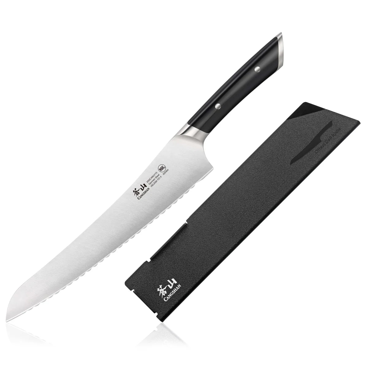 Cangshan | Helena Series 9" Deli Knife with Sheath