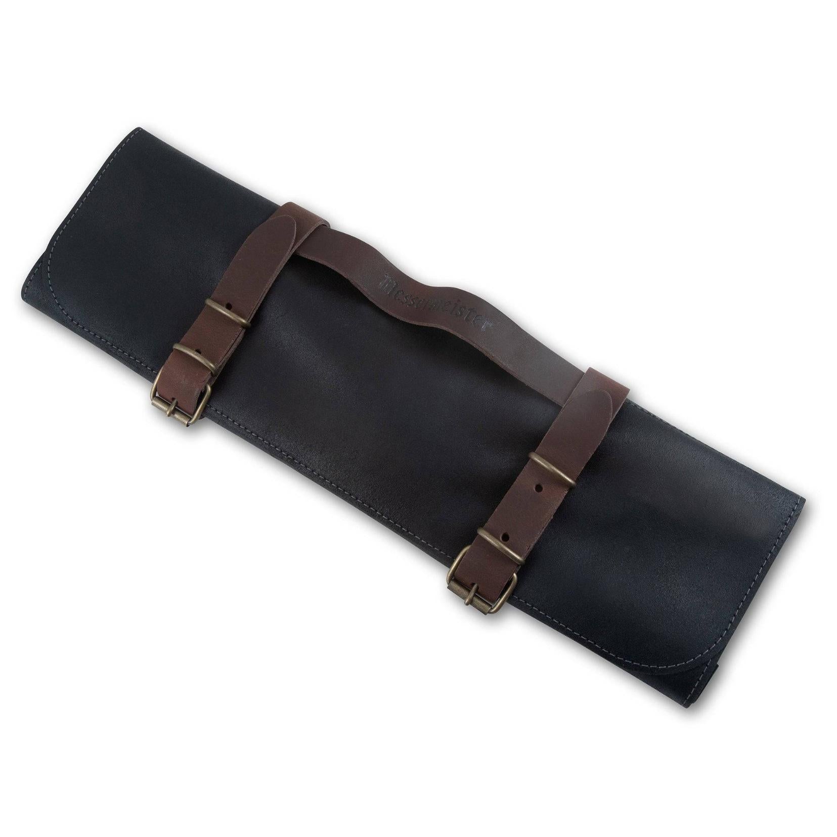 Vintage Leather Knife Roll